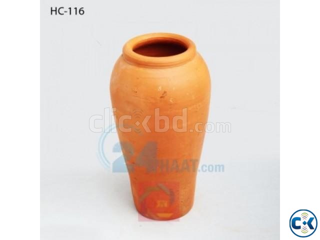 Soil Round Flower Vase large image 0