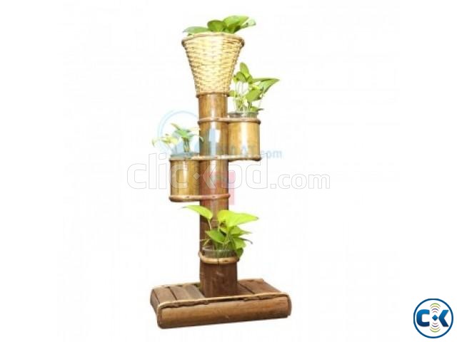 Bamboo Stand Tree Vase large image 0