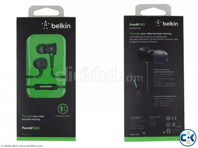 ORIGINAL BELKIN PURE AV002 HEADPHONE. large image 0