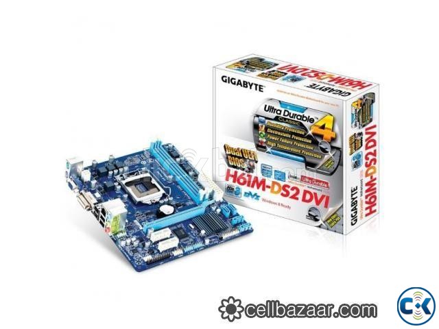 Gigabyte Motherboard Dual core processor With Warranty large image 0