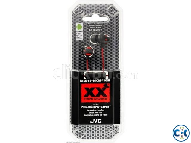 JVC HAFR201R XTREME-XPLOSIV HEADPHONE. large image 0