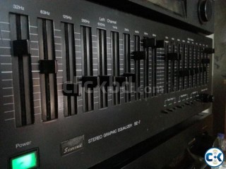 SANSUI 20 BAND STUDIO EQUILIZER UNTOUCH JAPAN.