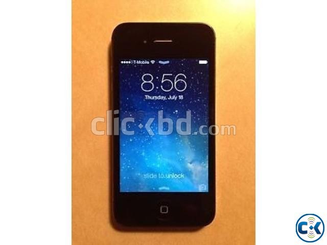 Iphone 4 black 32 GB factory unlocked from USA large image 0