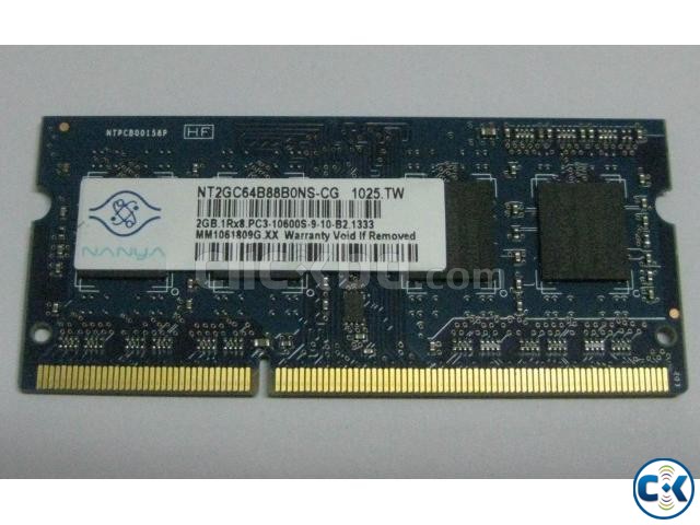 2GB DDR3 laptop ram large image 0