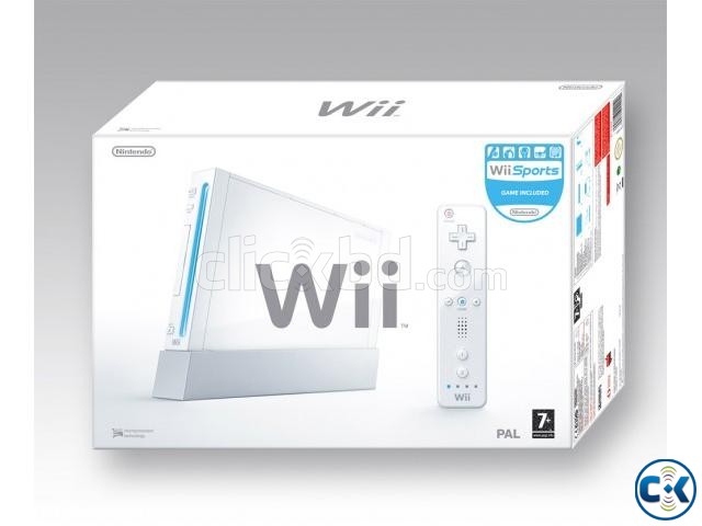 Wii modded Conslole play by copy dvd and hard drive large image 0
