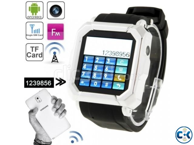 i900 Android Smart Watch Mobile Phone large image 0