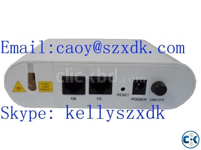 GEPON ONU 1PON SC Interface 1GE 1FE Auto-adaptive RJ45 port large image 0