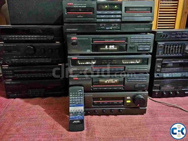 FRESH JAPANI VINTAGE STERIO SETUP WITH REMOTE. large image 0