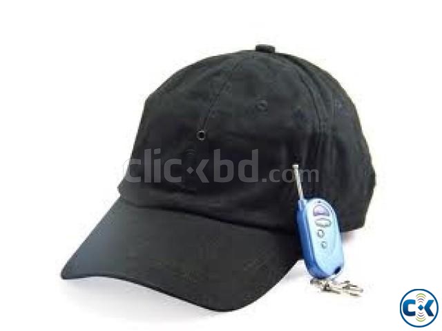 Spy Hidden video Camera With Cap shape large image 0