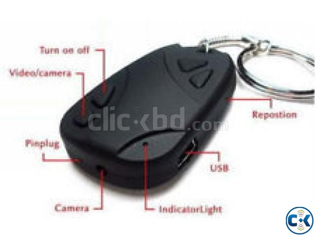 Spy Key Ring video camera large image 0