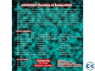 Wordpress Training