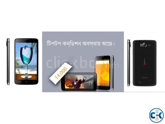 Symphony Phablet P8 Black only at 13700 large image 0