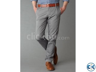 DOCKES GREY GABARDINE PANT