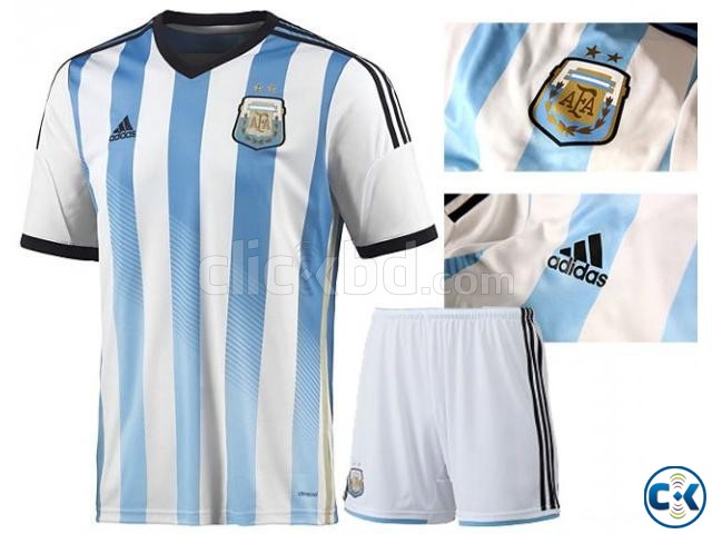 Argentina 2014 World Cup Home Kit Jersey Pant  large image 0