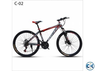 BEHEE Mountain Bike 21 Speed Dual Disc 26 Inch