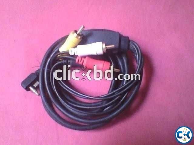 PSP AV Cable.Goldplated Origenal PSP 2000 3000 Serise only  large image 0