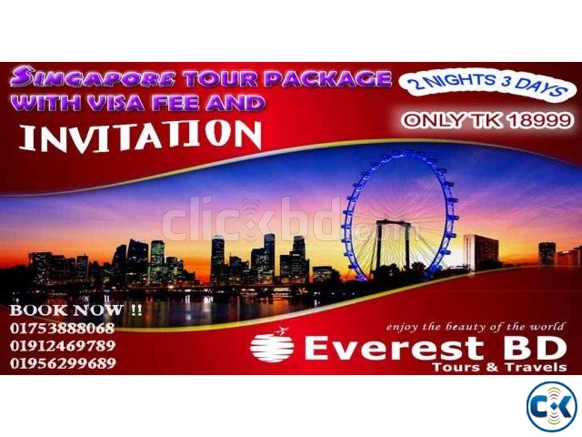 2 NIGHTS 3 DAYS SINGAPORE PACKAGE large image 0