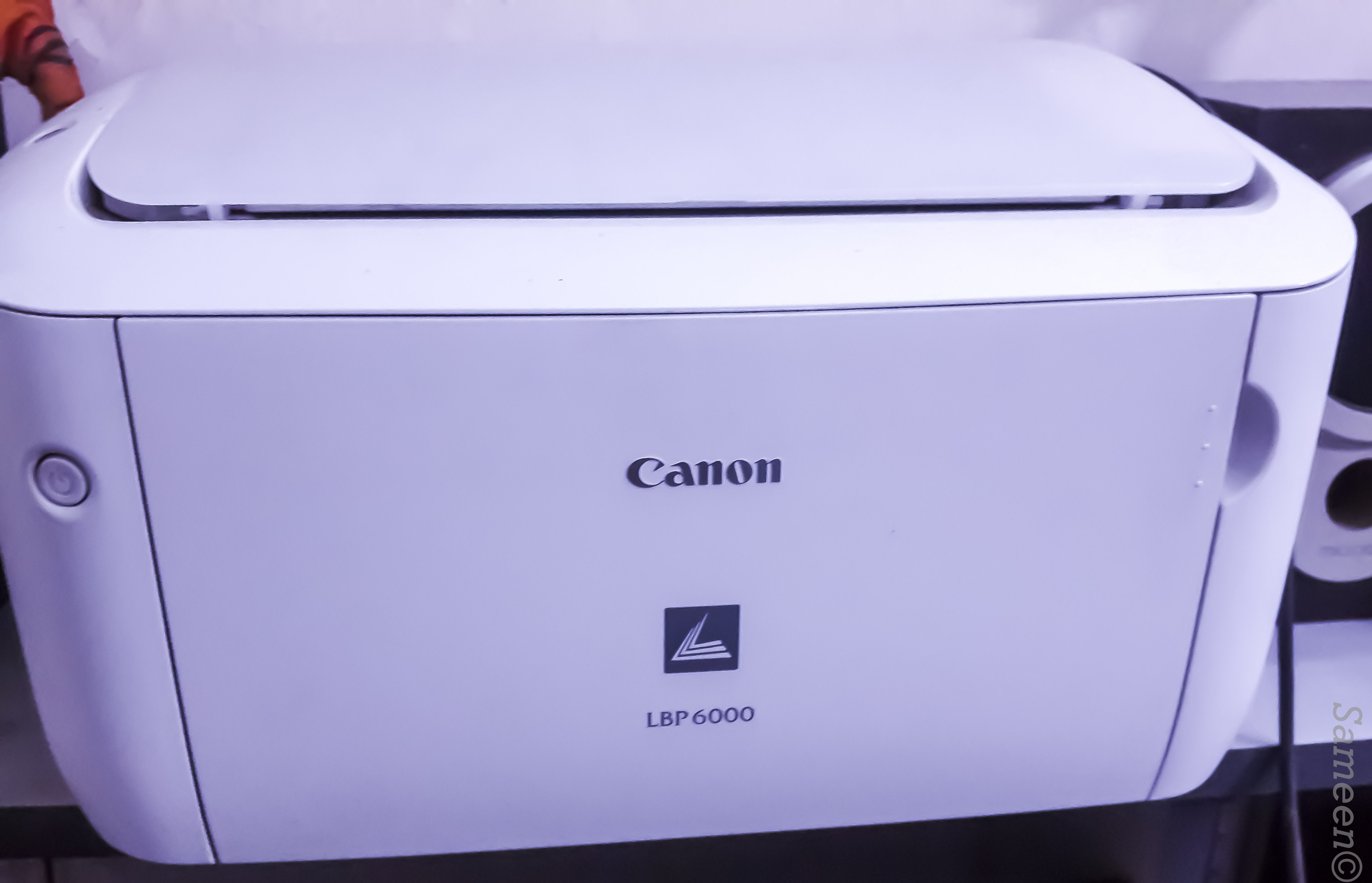 A canon LBP 6000 laser printer homely used large image 0