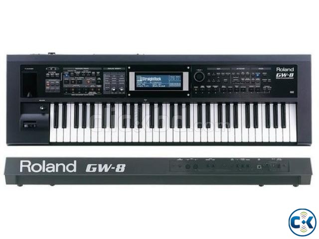almost New Condition Roland Gw8 Workstation Keyaboard large image 0