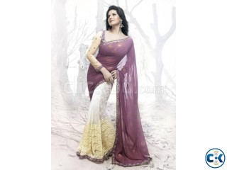 Beautiful Half Half Saree - Code 2611