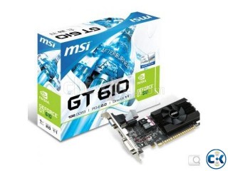 MSI Nvidia GT 610 64bit