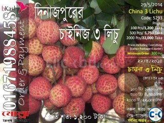 China 3 Lichu of Dinajpur Code 5293