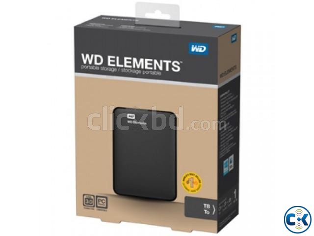 Portable harddrive 1tb WD Elements  large image 0