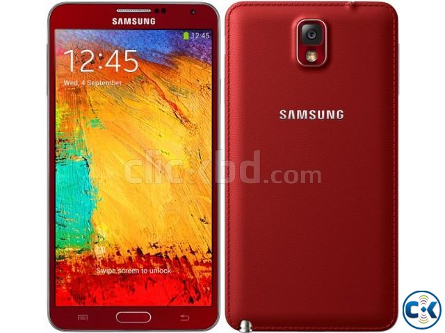 Limited Edition Samsung Galaxy Note 3 4G Red Color large image 0