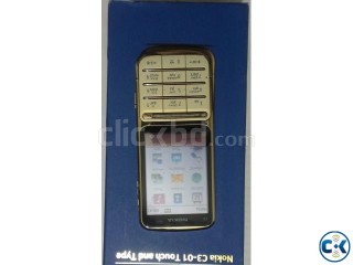 Nokia C3-01 Gold Edition Full Box Hungery