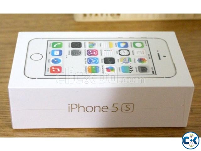 iphone 5s white color 16GB SEALED PACK large image 0