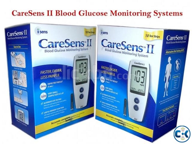 CareSens II Blood Glucose Test Meter large image 0