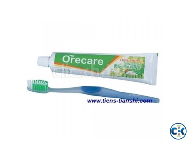 Tiens OreCare Tooth Paste Brush Free  large image 0