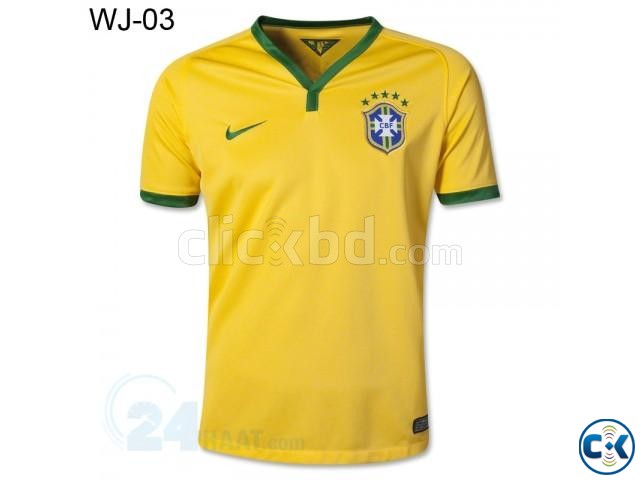 Brazil World Cup 2014 Home Jersey large image 0