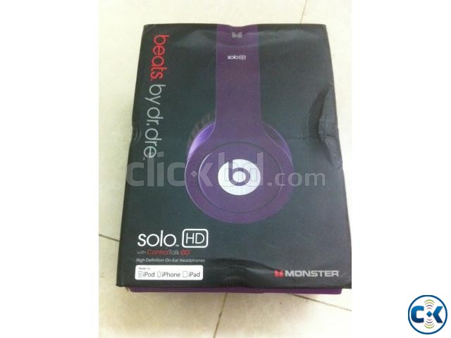 beats solo HD original headphon dr. dre  large image 0