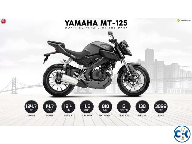 Yamaha MT 125 New Edition large image 0