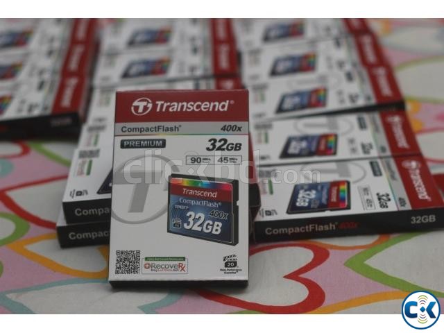 Transcend 32GB 400x CF card Compact flash  large image 0