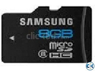 8gb class 10 samsung memory intact box