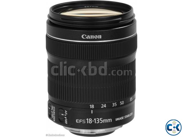 Canon 18-135 mm IS STM lens with 67 mm HOYA UV filter large image 0