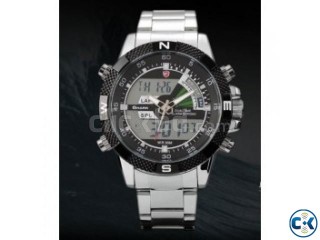 SHARK 6 Colors Digital Analog LCD Chronograph Watch