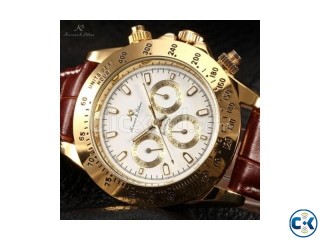 KS Imperial Golden Luxury Watch