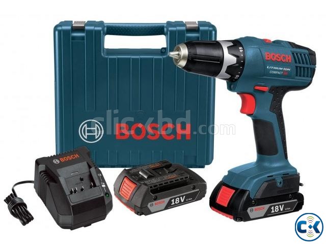 Bosch 18-Volt 12-Volt Lithium-Ion 3 8-Inch Cordless Drill large image 0