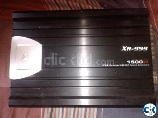 Bm Audio 1500 watts Amplifier