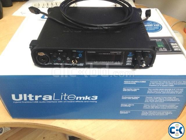 Motu Ultralite mk3 firewire large image 0