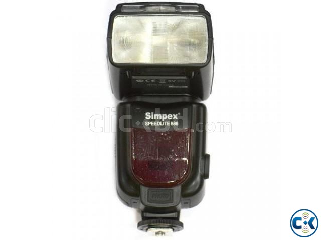 Simpex Speedlite 886 Nikon Mount Powerzoom Ttl Flash large image 0