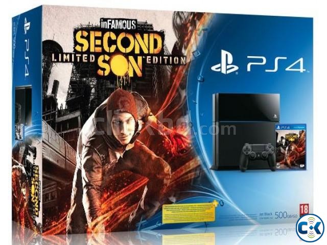 Sony PS4 Console 500GB Region 1 Lowest Price in BD large image 0
