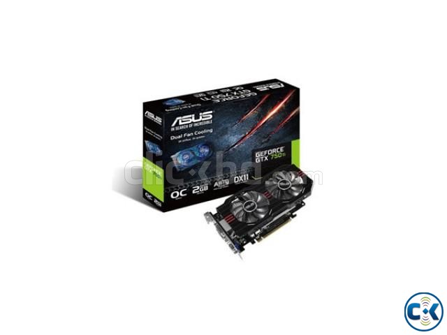 ASUS GTX750TI-OC-2GB DDR-5 Graphics Card large image 0