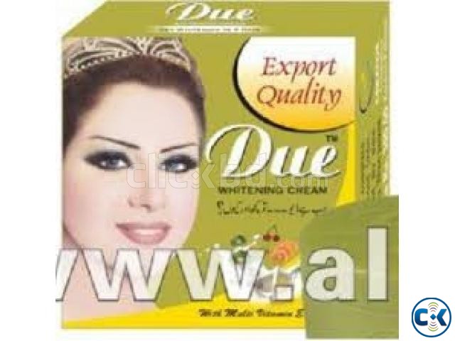 DUE Whitening cream large image 0