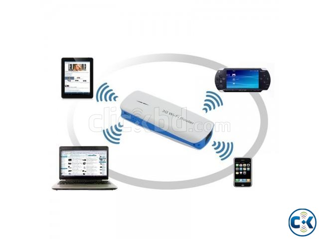 3G Pocket Router Power Bank RJ 45 Port large image 0