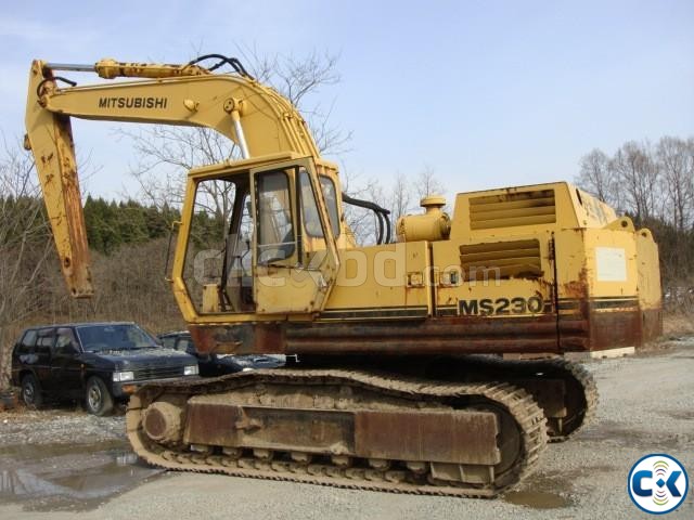 EXCAVATOR MITSUBISHI MS 230 SIZE---- 0.9 IMPORTED FROM JAPAN large image 0