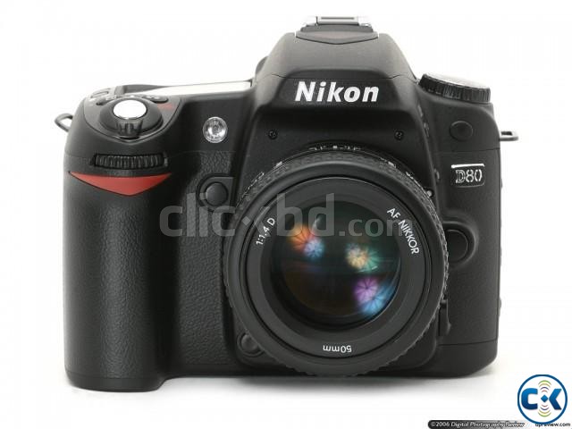 Nikon D80 Good Condition 3days money back Gurantee  large image 0